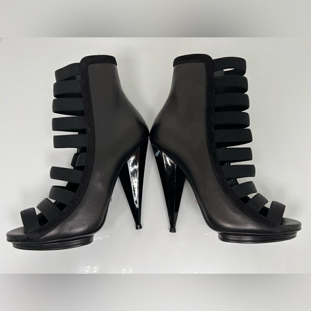 Gucci Black Booties Size 36.5 - Picture 7 of 11
